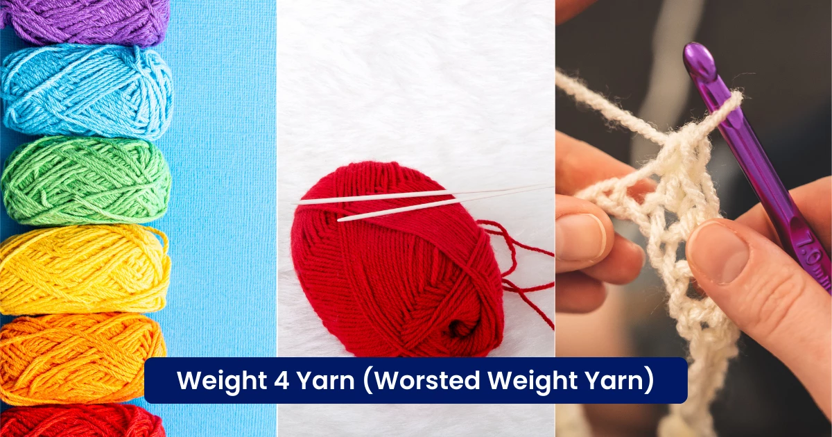 Weight 4 Yarn (Worsted Weight Yarn)